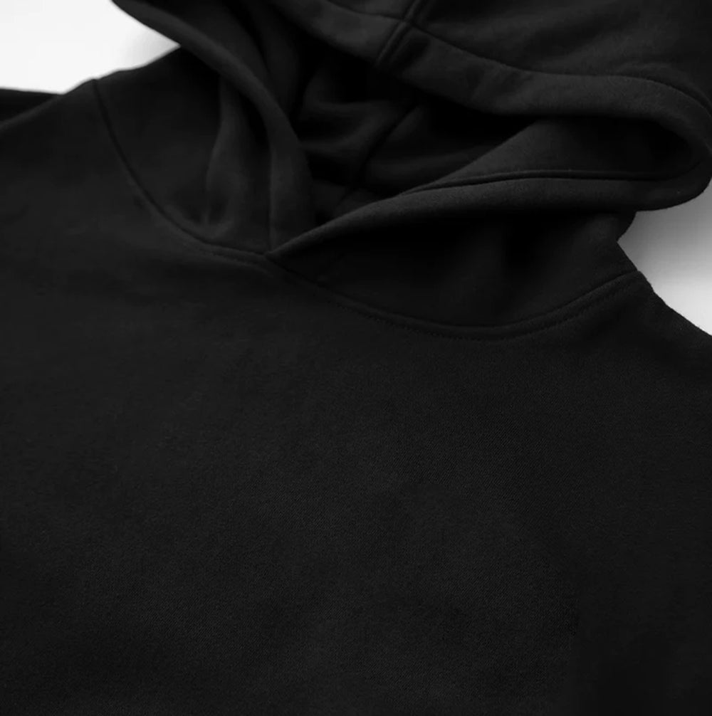 Oversized Black Hoodie