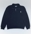 Navy Half Zip Sweater