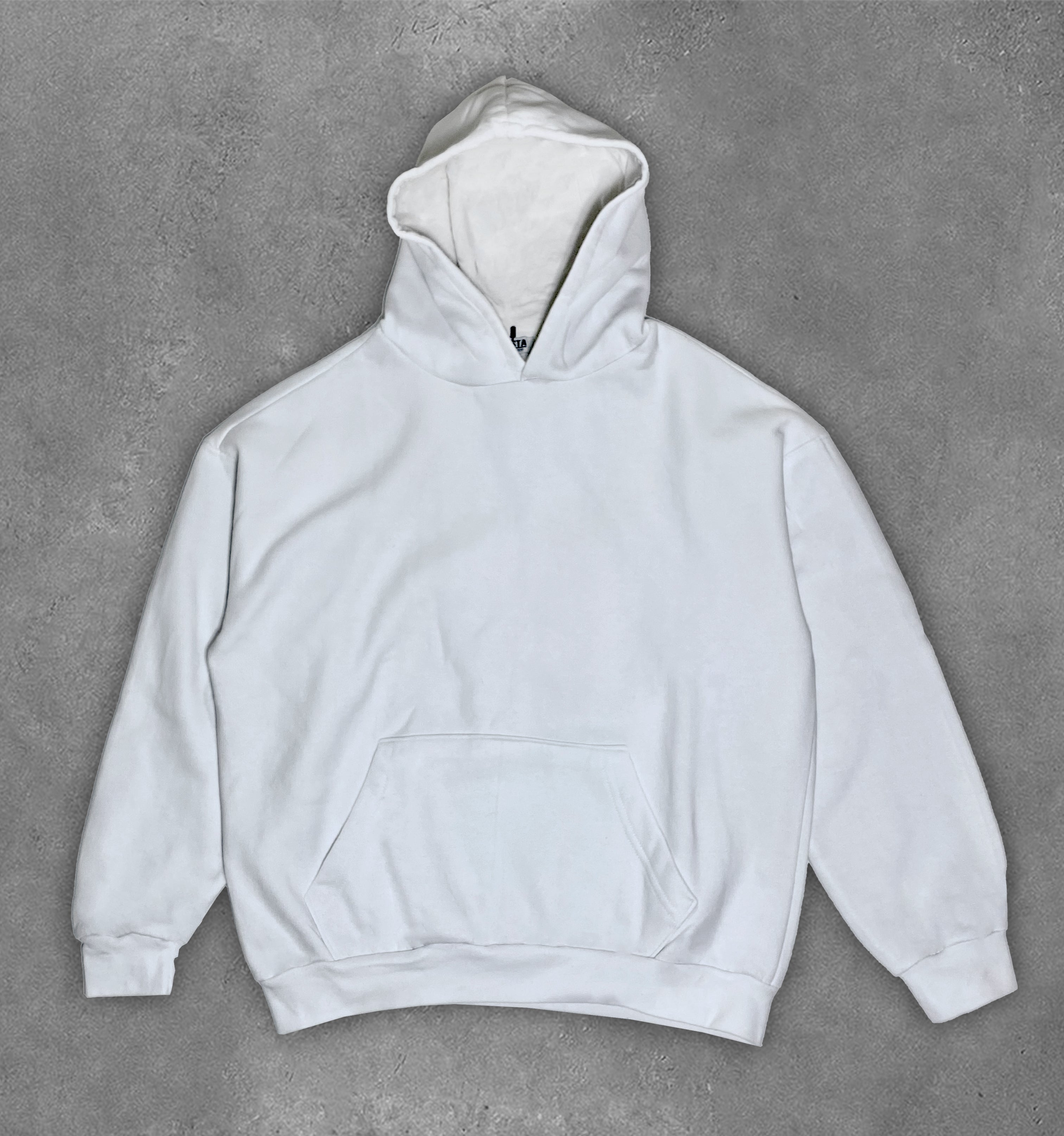 Oversized White Hoodie