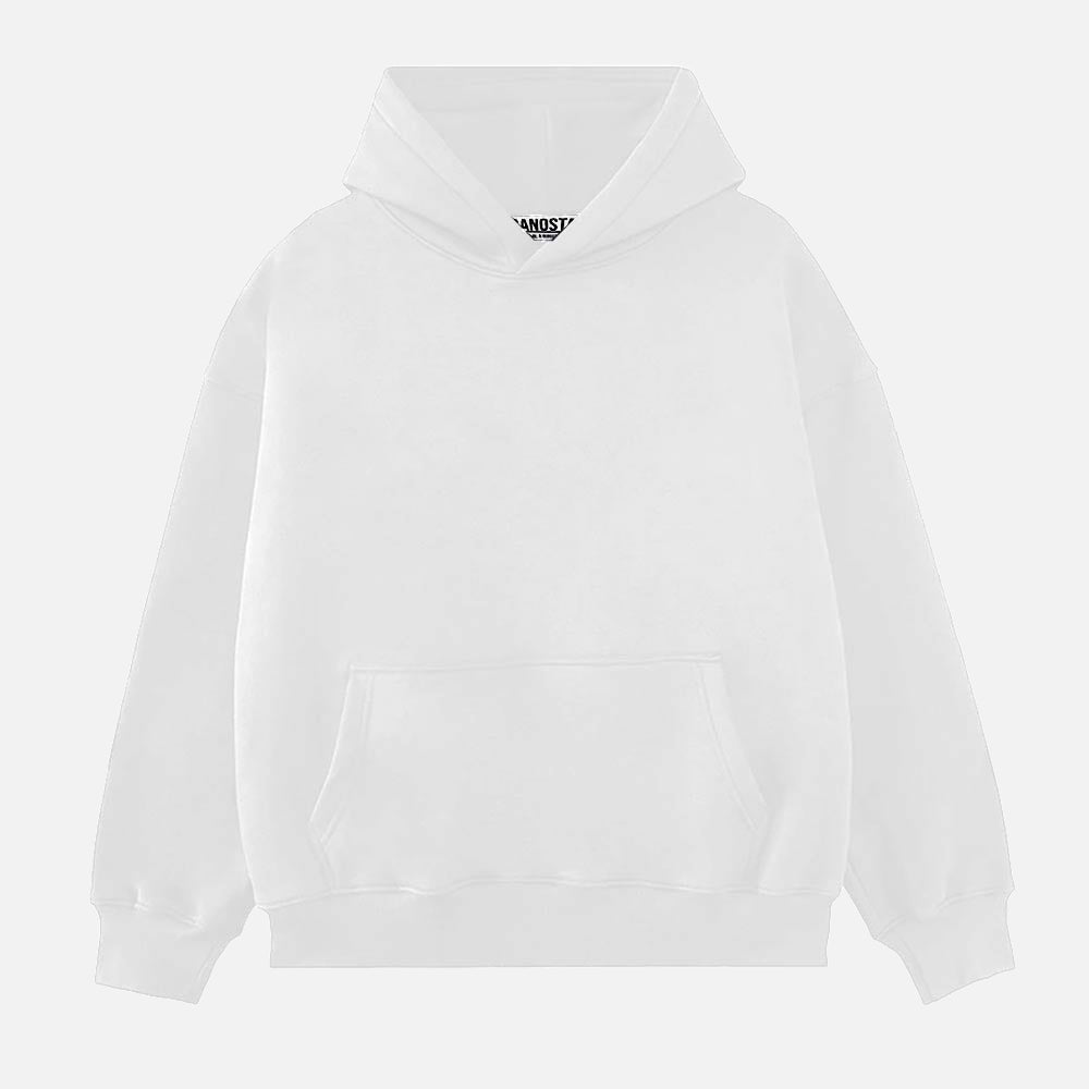 Oversized White Hoodie