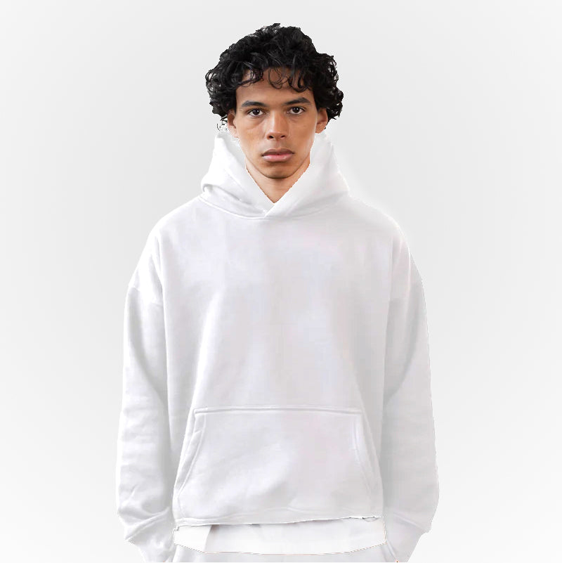 Oversized White Hoodie