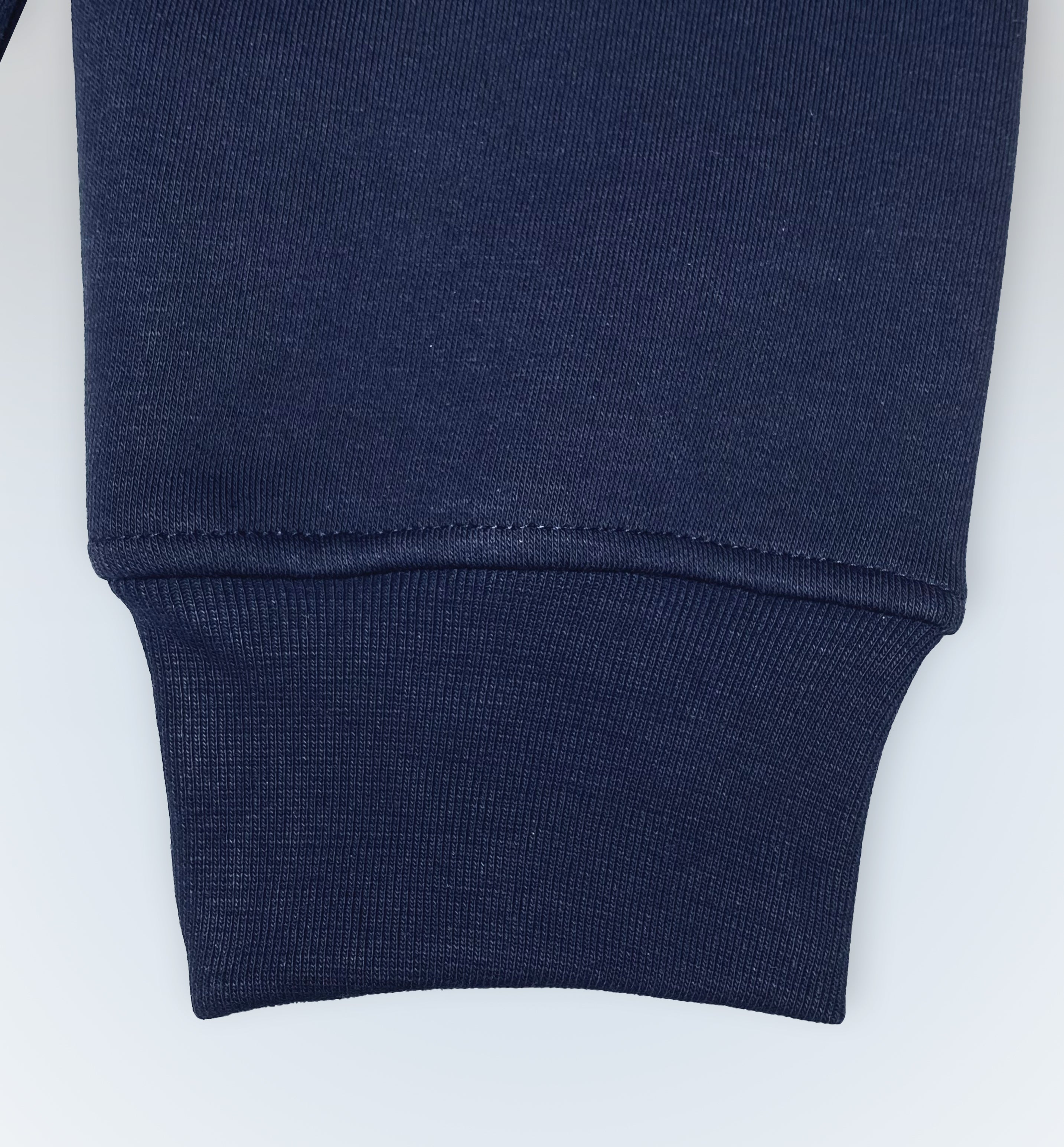 Navy Half Zip Sweater